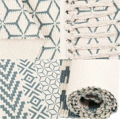 Boho Floor Runner – Woven Hallway Runner | Decorative Rug | Home Décor